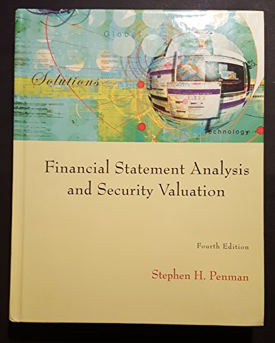 Financial Statement Analysis and Security Valuation view 2