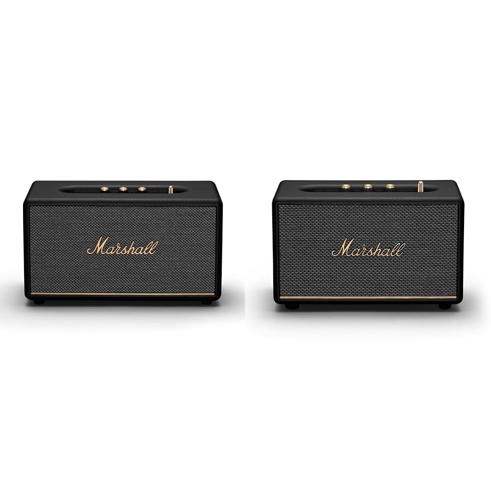 Marshall Stanmore III Altavoz Bluetooth inalámbrico, Negro & Acton III Altavoz Bluetooth inalámbrico, Negro