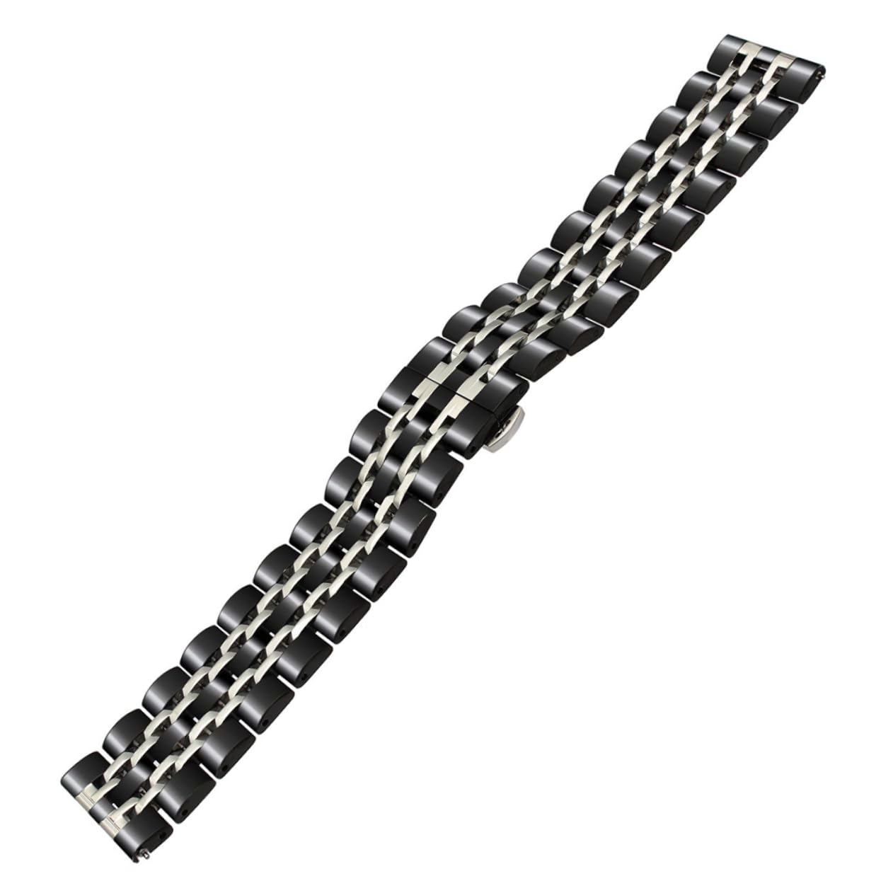 OSALADI 3 Piezas Bandas De Reloj Reloj Correa De Reloj Correas De Reloj Brazalete Banda De Reloj Reemplazo Correa De Reloj Inteligente Correa De Acero Inoxidable Pebble Metal