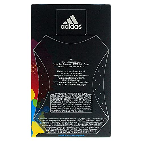 Adidas Team Five Special Edition Eau De Toilette Spray For Men, 3.4 Fl Oz #TOP2