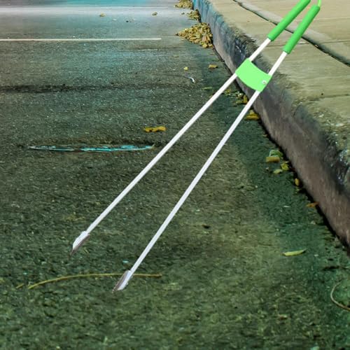 Pince à déchets manche long outil aide accès extérieur pointe de fer - 7