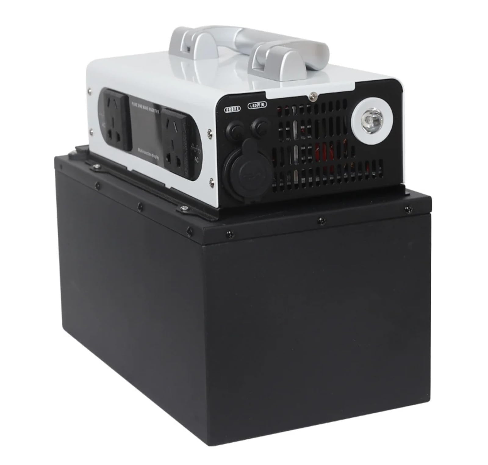Convertidor Adaptador Onda Sinusoidal para Pura 12V 220V Banco Energía Portátil Inversor Solar 1500W 3500W USB 24V DC 48V 60V AC220V 230v Convertidor Coche inversor
