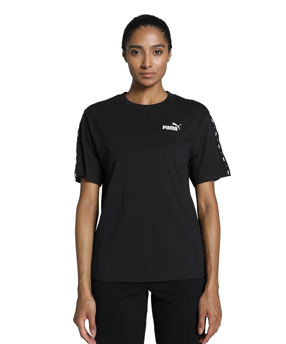 Puma Ess Tape Tee Puma Black