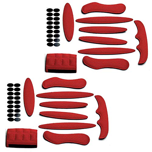 MTGHYARE Bike Helmet Padding Kit, Universal Bicycle Helmet Replacement Foam