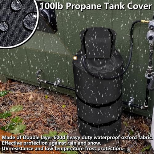 Housse de réservoir de propane de 45,4 kg isolante et antigel - 8