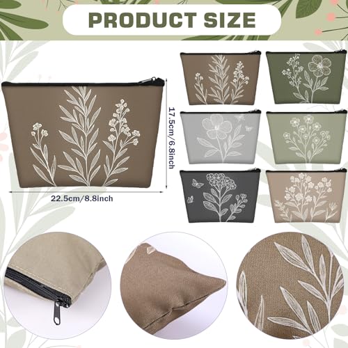 Sweetude 12 Pcs Vintage Floral Bags