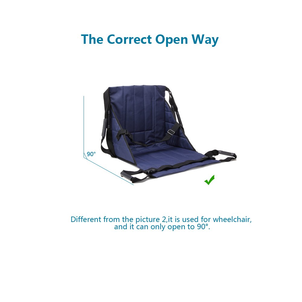 Rollstuhl Transfer Belt Medical Lift Sling Patienten Care Transport Sicherheit Mobilität Aids Ausstattung für ältere Behinderte Menschen