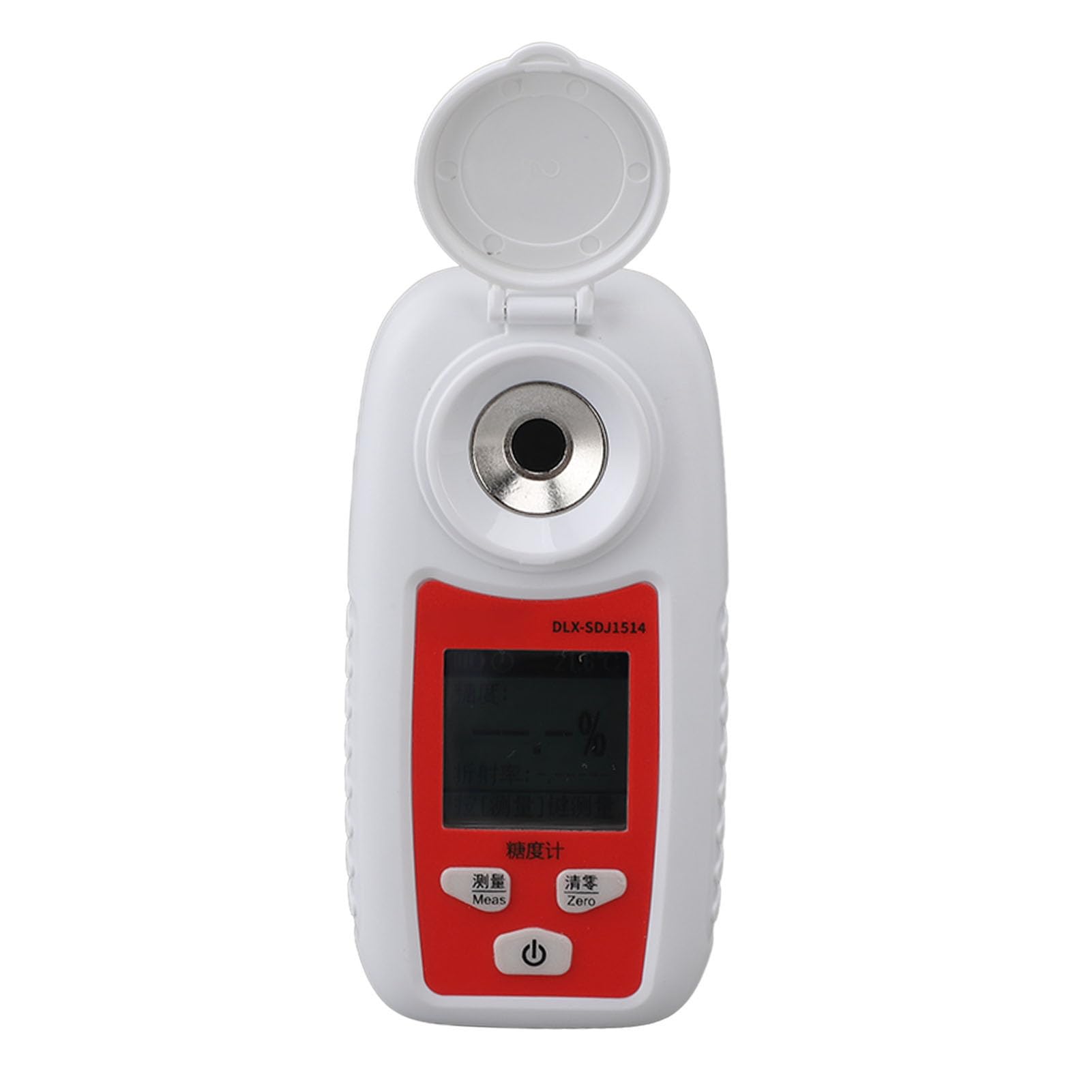 SUNGOOYUE Medidor de Azúcar de Frutas Medición Brix No Destructiva Refractómetro de Azúcar Digital Liviano para Medir el índice de Dulzor en Frutas, Probador de Dulzor Portátil para Entusiastas de