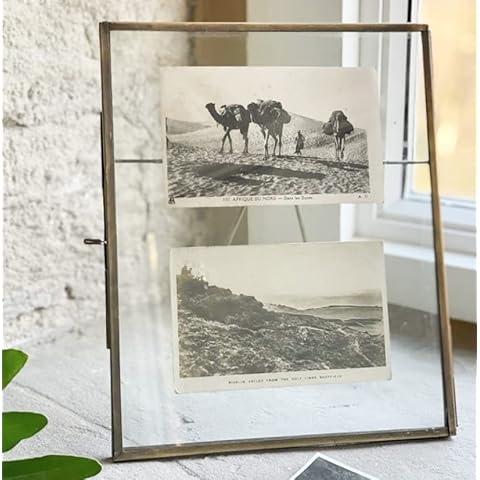 Loft 1850 Photo Frame, Antique Brass, 10 x 8-Inch Cover