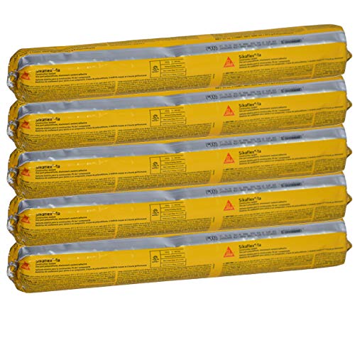 Image of 20 oz Sausage. One Component, Elastomeric, Non Sag, Polyurethane Concrete and Masonry Joint Sealant for Vertical and Horizontal Joints (White, Pack of 5)