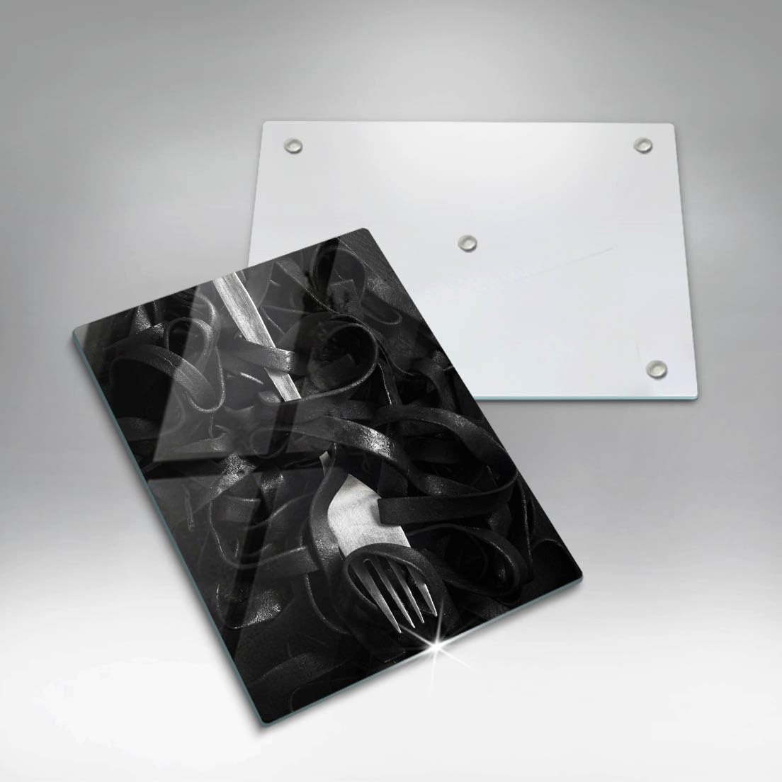 Tabla de cortar | Negro | Superficie impresa