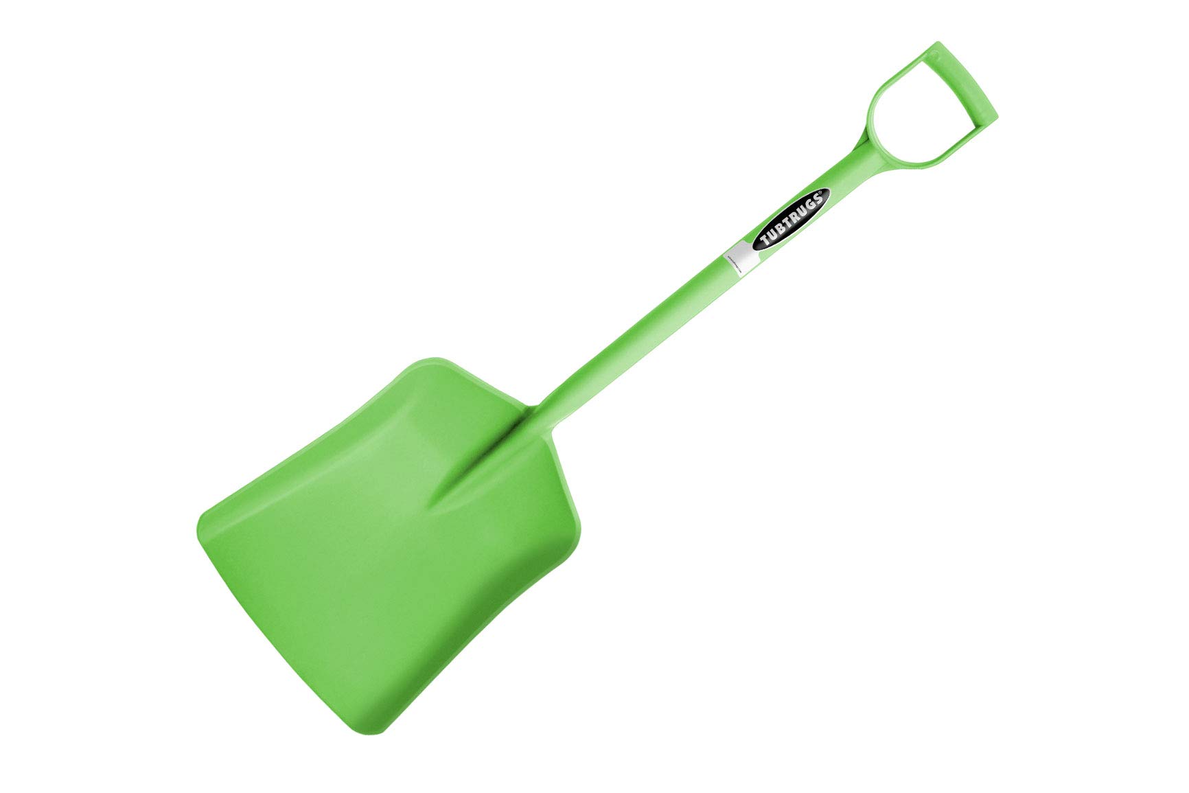 BricoLoco Pala jardinería cuadrada. Jardín, arenero gato, nieve. Multiusos. Ligera, resistente. Fabricada en una sóla pieza. Certificación alimentaria. (PISTACHO)