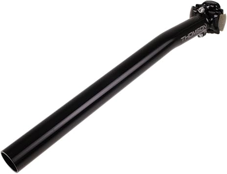 Thomson Elite Bicycle Seatpost (Setback, 30.9X410mm, Black) | bike-seat-posts-and-parts
