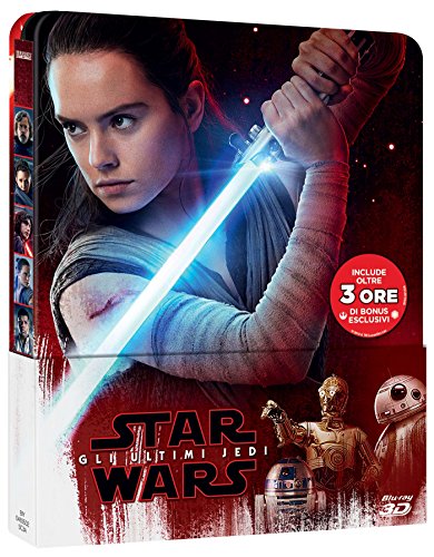 Star Wars: Gli Ultimi Jedi (Steelbook) (3 Blu-Ray 3D +