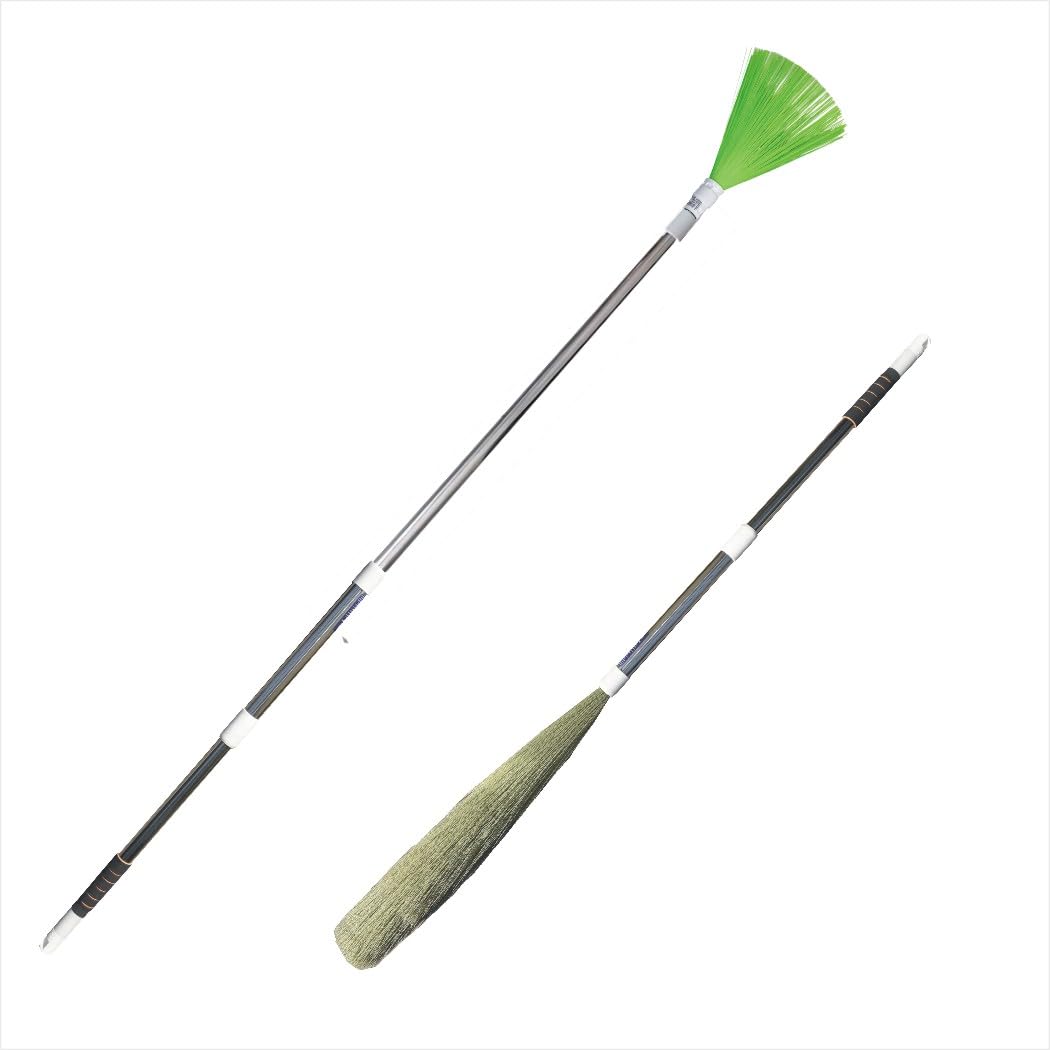 VIMAL DURO (2 in 1) Multi-purpose Combo Set of No-Dust Washable Soft Broom with Adjustable Stainless Steel Handle and Jaala (Spider/Cob-Web) Cleaning Extension Rod for Home/Office/Outdoor Cleaning (B0D672PK45) Amazon Price History, Amazon Price Tracker