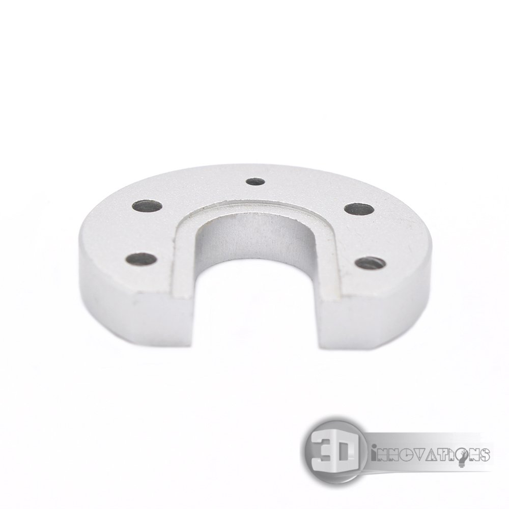 3DInnovations Aluminum Groove U-Shaped Mount Plate for V5 Hotend for Delta RepRap Kossel Mini 3D Printer (Quantity: 1 pc)-picture-13