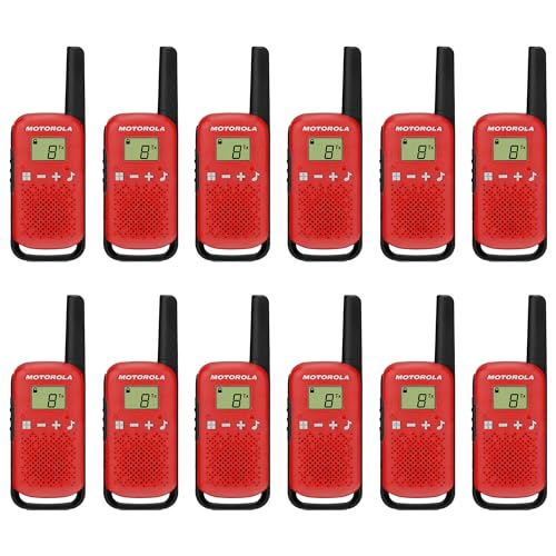 Motorola Solutions T110 16 mi. Two-Way Portable Radio 12-Pack