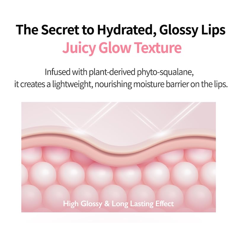 VIDIVICI Tint Glit Lip Tint | Lightweight Glossy Lip Tint, Sheer Shine & Hydration, Non-Sticky Comfortable Wear, 0.12 oz (3.6 g) (Fallling Brown) - Image 6