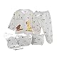 Gajaous 5 STÜCKE Neugeborene 0-3 M Jungen Mädchen Baby Baumwolle Kleidung Tops Hut Hosen Anzug Outfit Sets OneSize