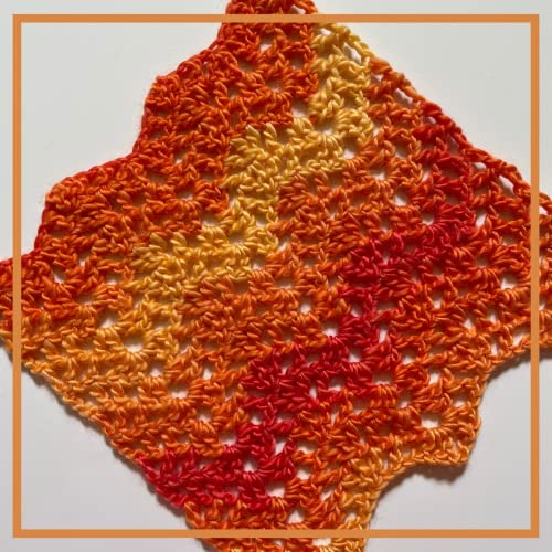 Image of Wool Wonders Yarn for Crocheting, 4-Pack (640Yds / 400G), Free Patterns - Wool Yarn for Knitting - Aran /Heavy #4 Medium Worsted Weight - Flaming Orange