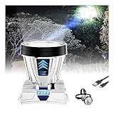 Atlodas Super Bright Rechargeable High Power Headlamp, Headlamp Rechargeable, Head Lamps LED Rechargeable Super Bright, Outdoor Waterproof Camping Running Portable Headlamp (White Light 32 Lights)