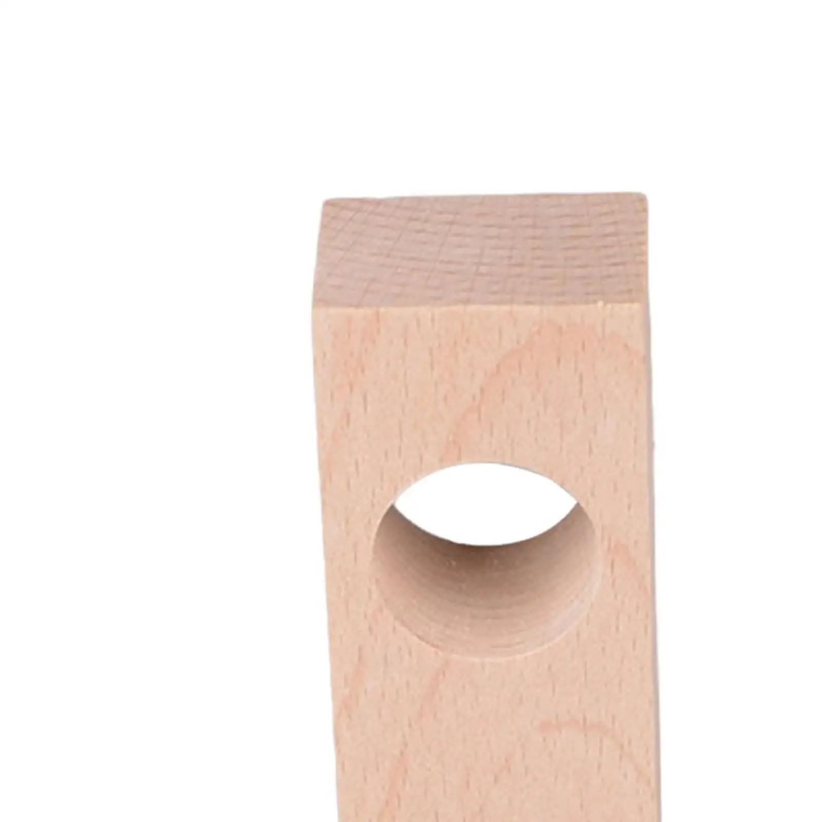 Support Tringle Rideaux 2X Embouts de Tringle à Rideau en Bois