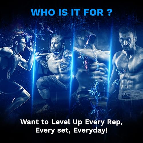 Image of Foodstrong Thunder Pre-Workout Supplement | Energy, Pump, Focus & Strength | Tropical Tease Flavour | 60 Servings | 324 g