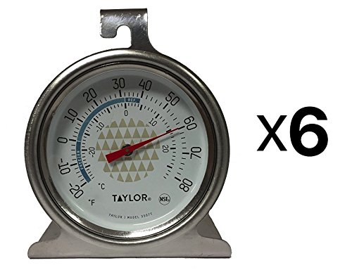 Tru Temp Refrigerator-Freezer Thermometer (6 Pack)