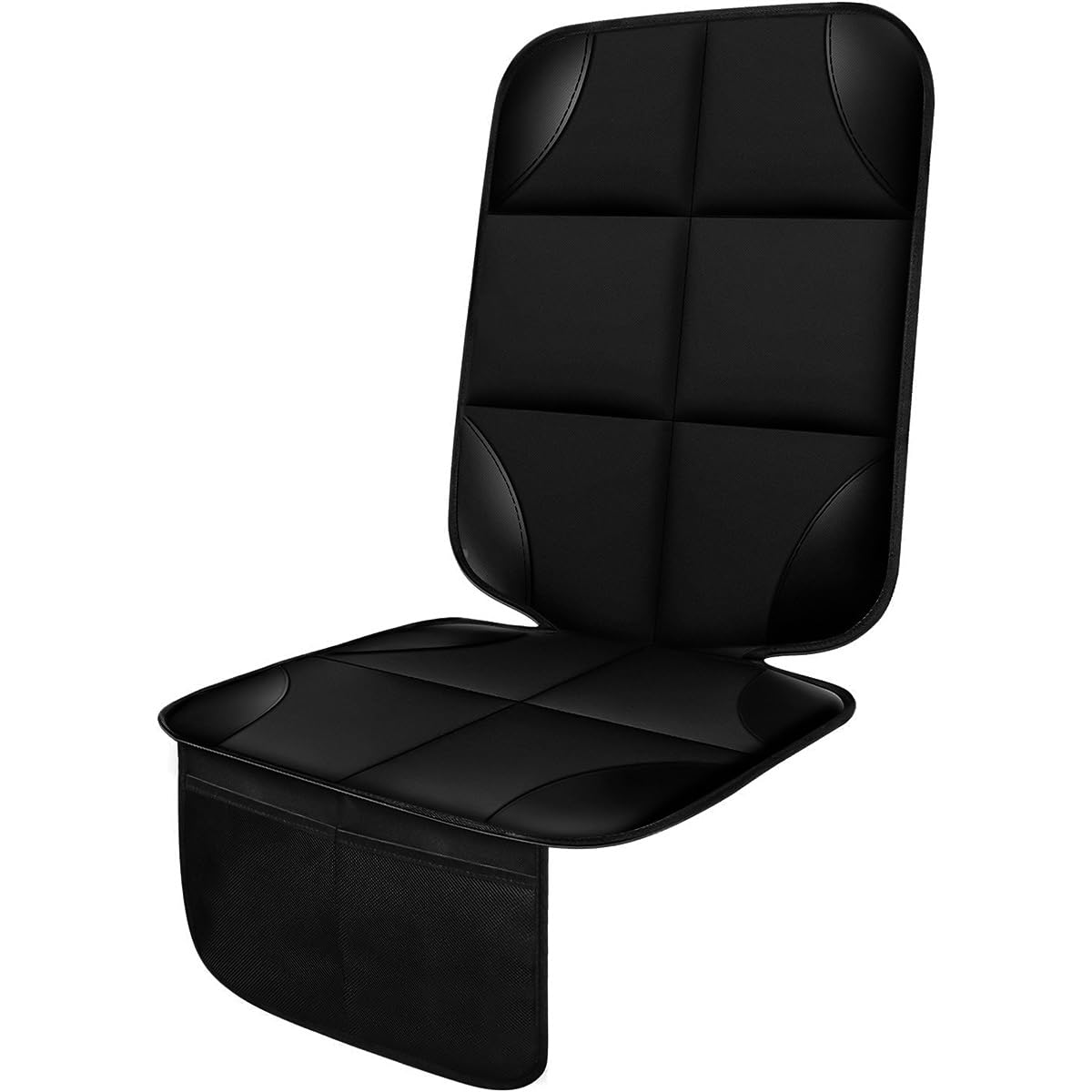 STHIRA Car Seat Cover Protector,Waterproof 600D Fabric Car Seat Protector With 2 Storage Pockets Safe For Chilidrens,Anti-Slip&Resistant Pet Car Seat Protector Cooling Seat Cushion For Dogs,Suv,Sedan