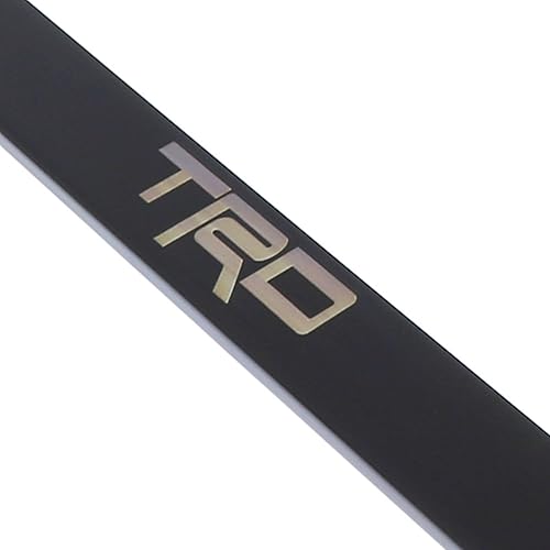 Miniatura 3 de Au-TOMOTIVE GOLD Marco de matrícula grabado con láser para Toyota TRD (negro)