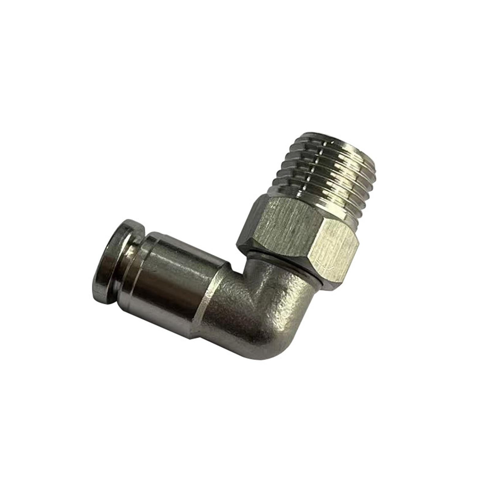 Joint de tuyau d'air PL en inox 304 de haute précision pour systèmes pneumatiques