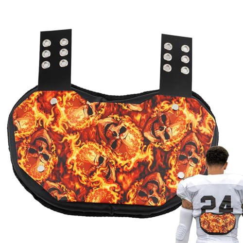 Protection arrière football américain avec rembourrage haute densité