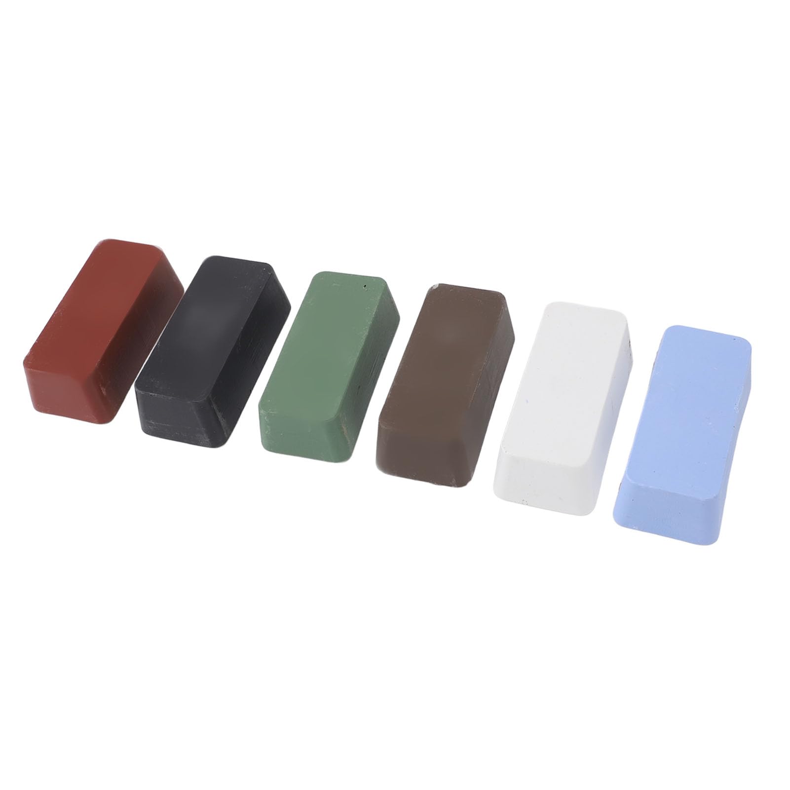 Metall-Polierstangen-Set, effektives Polieren, Finishing, Edelstahl, Kupfer, Aluminium, gelb, rot, blau, Polierstange