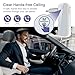 OQIMAX Aux Bluetooth Adapter for Car, 2 in 1 Bluetooth Transmitter Receiver for Hands-Free Call, Noise Cancelling 3.5mm AUX Bluetooth 5.0 Receiver for Home Stereo System/Headphones/Easy Connect White