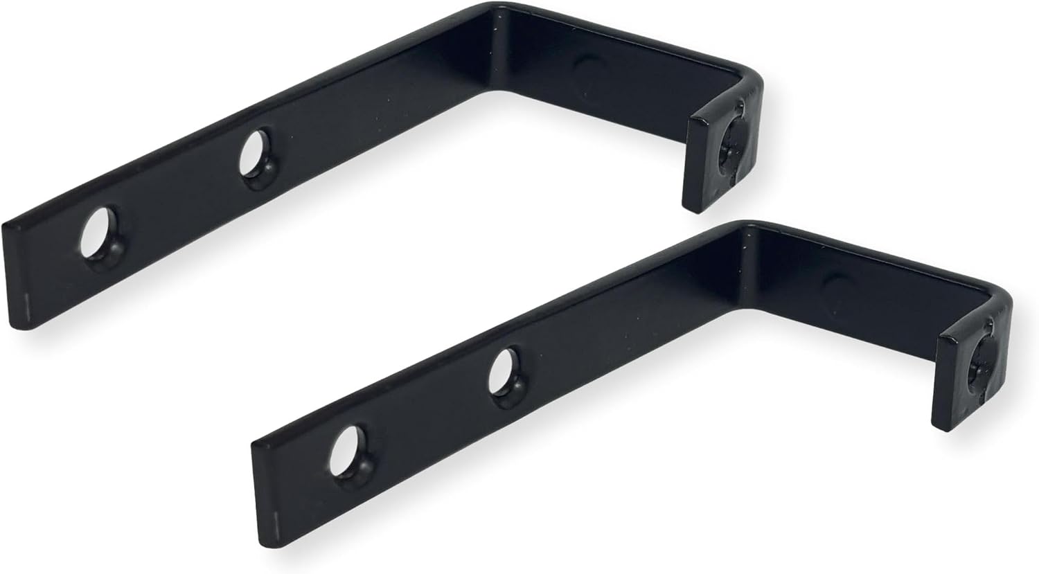 Elegent Upholstery 1-1/2" Bunk Bed Ladder Hooks, 1.50 Inch Inside Clearance, Screws Included - Set of 2