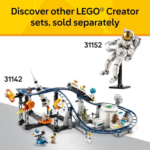 LEGO Creator 3 in 1 Space Robot Toy - Building Toy Kit for Kids with 3 Options, Robot, Spaceship, or Dog - 8 Year Old Boy & Girl Birthday Gifts - 31164 - Image 8