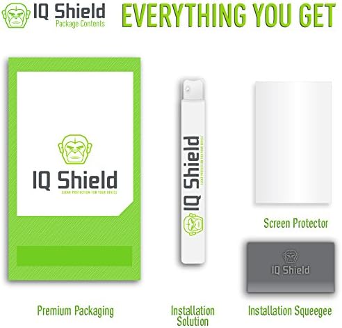 IQShield Screen Protector Compatible with Garmin Vivosmart HR+ (Garmin Approach X40)(6-Pack) Anti-Bubble Clear Film