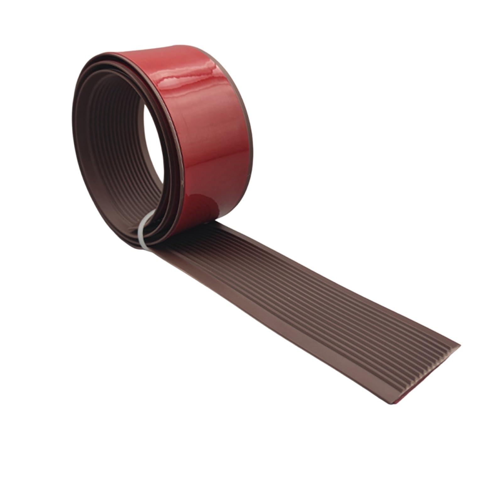 Protectores antideslizantes de escaleras autoadhesivos marrón 8cm