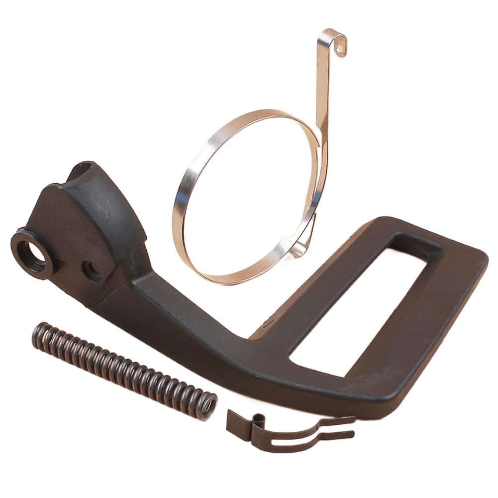 Kit de resorte de banda de nivel de protección de manija delantera de freno de cadena Compatible con motosierra 61 262 266 268 272