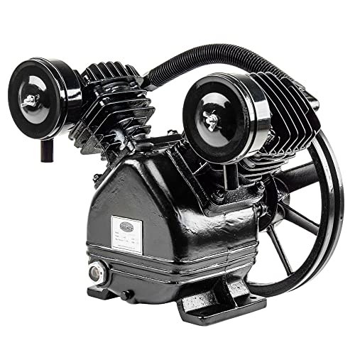 CS2065A 2 to 3 HP Replacement Air Compressor Pump Single Stage Two Cylinder 7 CFM
