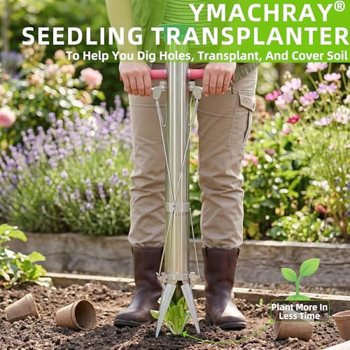 Bulb Planter manual para plantar bulbos y semillas miniatura 6