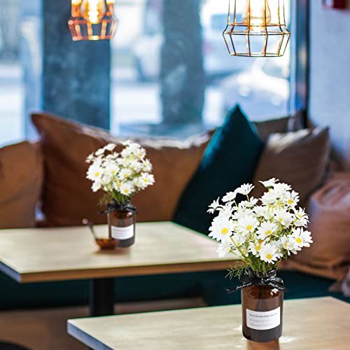 Csbyw Artificial Flowers 10 Bundles Multicolor Artificial Daisy Flowers Uv Resistant Outdoor Fake Wildflowers With Stems Faux Greenery Shrubs Plants Arrangements For Home Garden Vase Decor #TOP6