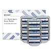 by Amazon 5-fach-Klingen für Herrenrasierer (12 Stück) (Früher Marke Solimo)