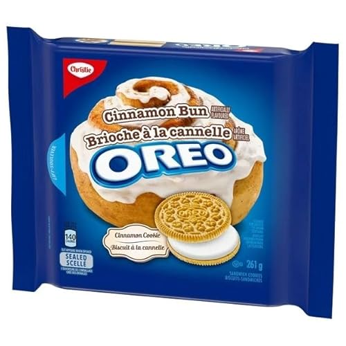 Christie Oreo Cinnamon Bun Sandwich Cookies 261G {Imported From Canada} thumb #3