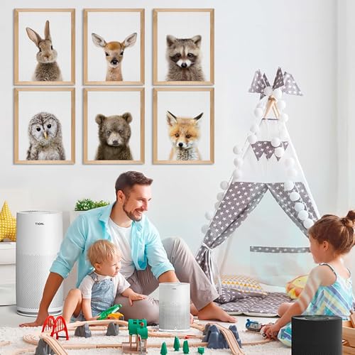 Ephany Baby Animal Posters And Prints Art - Rabbite Deer Fox Canvas Painting Nursery Pig Wall Art, Piglet Print Wall Art Nordic Picture Kids Room Decoration Ymx014 thumb #1
