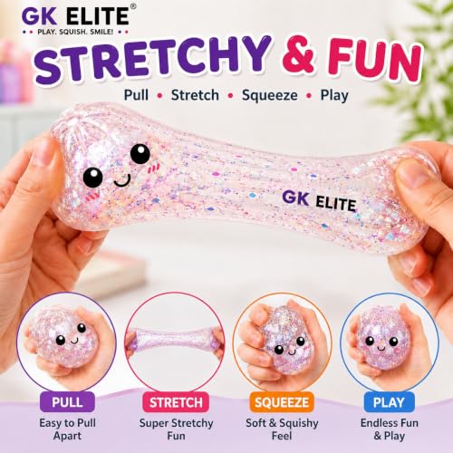 Image of GK ELITE Mystery Dumpling Squishy Blind, Slow Rising Kawaii Dumpling Squishy Toy, Soft Scented Stress Relief Squishies, Surprise Collectible Fidget Toy for Kids & Adults (Pack of-1 , Multi-Color)