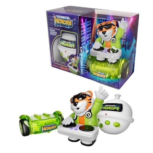 Hoverboard Heroes Techno Tiger, Remote Control Toy LED