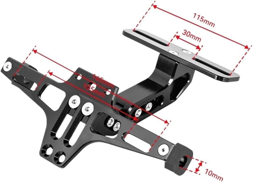 オートバイのナンバープレートホルダー H&amp;on&amp;da ホーネット 900 600 CB600F CB 600F 19