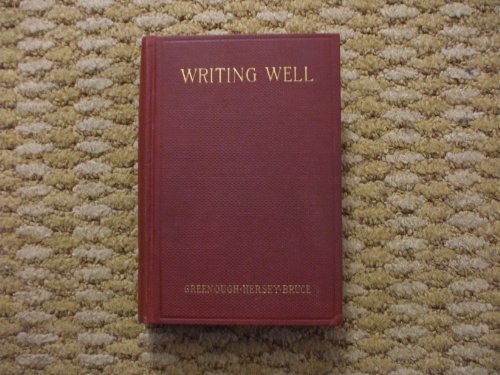 Writing Well B0010XSU30 Book Cover
