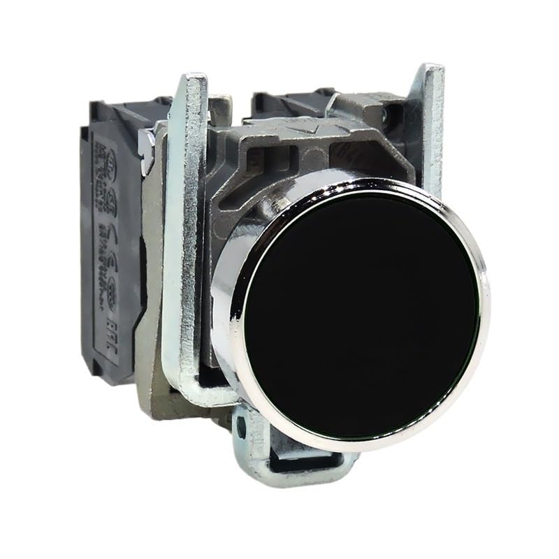 Bouton-poussoir métallique XB4-BA35 durable pour pupitres électriques de précision
